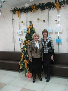 Альбина Коровина и Наталия Костина в Фонде поддержки малого предпринимательства